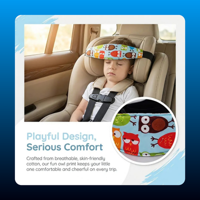 Cartoon Car Headrest Support Strap