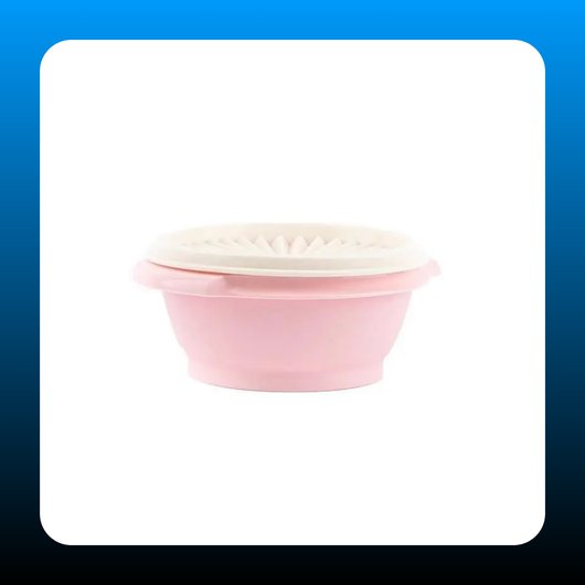 4-Pack Pastel Food Storage Bowl Set