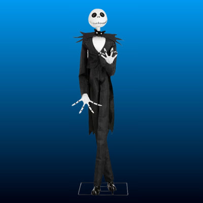 Animatronic Skeleton Figure in Suit Prop