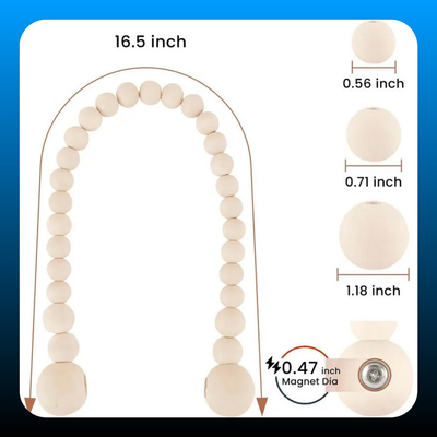 Magnetic Curtain Tiebacks (2 Pack)