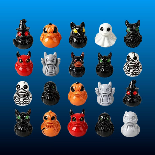 Mini Halloween Resin Ducks (40 Pack)