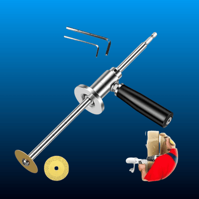 Drill-Powered Metal Pipe Cutter