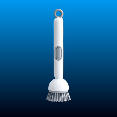 6-in-1 Dish Brush with Soap Dispenser