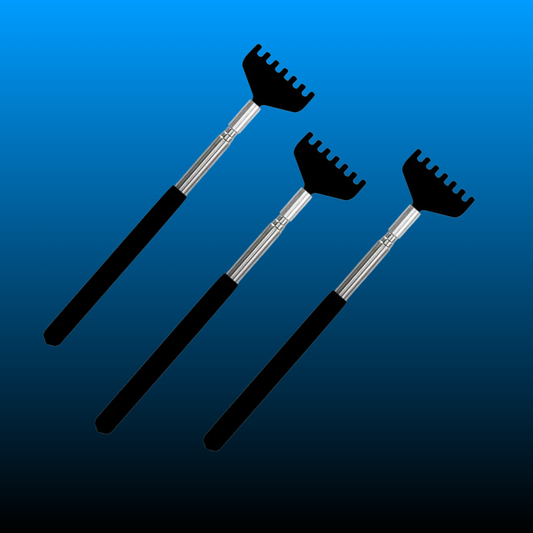 3 Pack Extendable Adjustable Back Scratcher