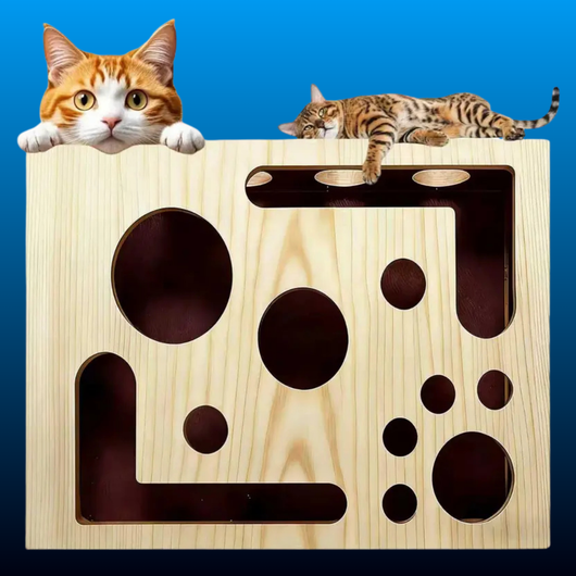 Cat Nail File Scratch Box Toy