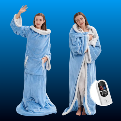 Wearable Heated Blanket Robe