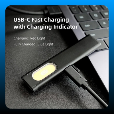 Compact Multi-Mode Pocket LED Flashlight