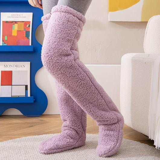 Fleece Knee High Oversocks