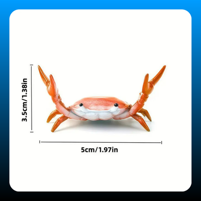 Realistic Crab-Shaped Pen Holder