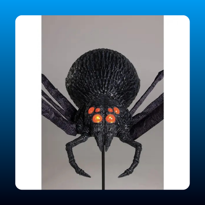 Giant Hairy Yard Spider Decoration