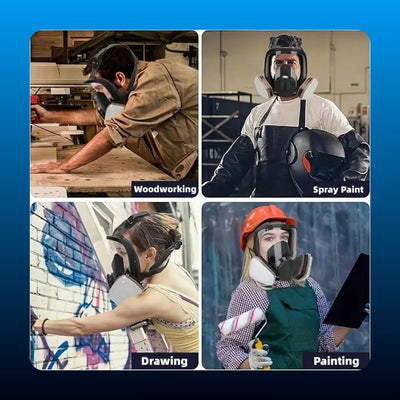 Full Face Respirator Mask Kit