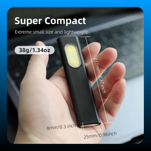 Compact Multi-Mode Pocket LED Flashlight