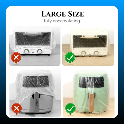 Clear Disposable Dust Cover (30 Pack)