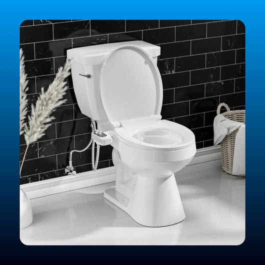 Non Electric Dual Nozzle Bidet Attachment