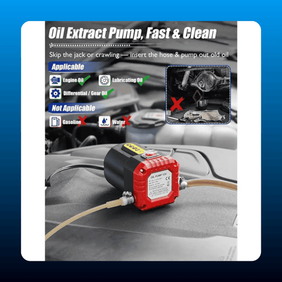 12V 80W Oil Extractor Pump