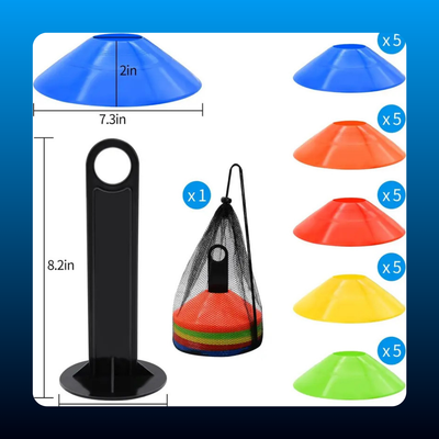 25 Pack Disc Cones