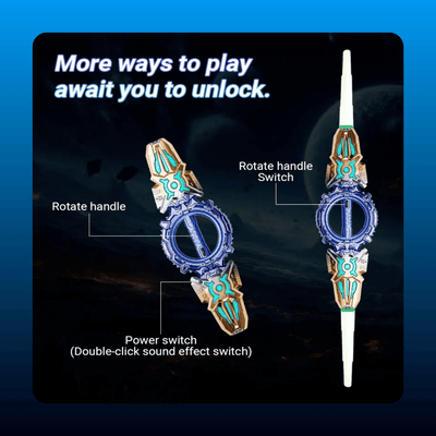 Retractable Light Up LED Sword