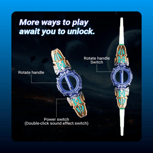 Retractable Light Up LED Sword