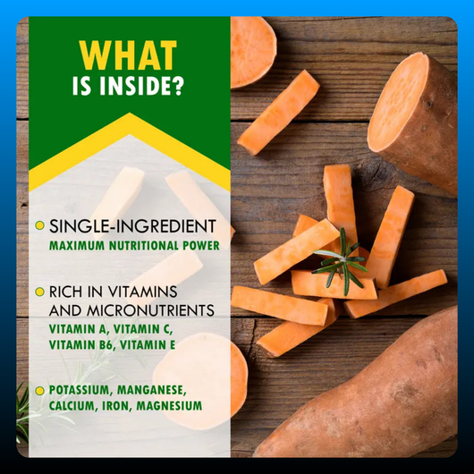 Sweet Potato Dog Treats Chips