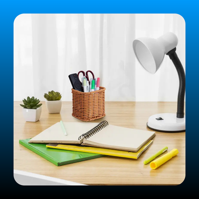 Rattan Style Bedside Remote Control Holder