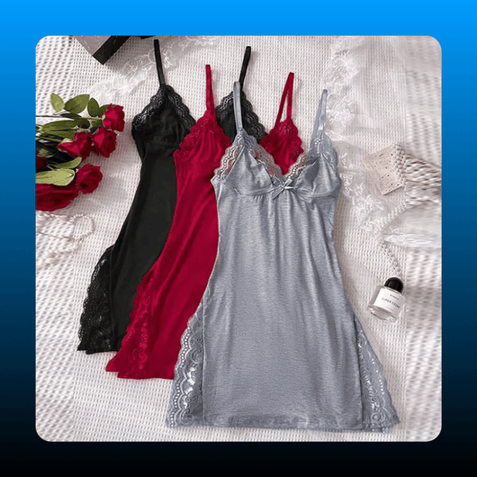 Lace Trim Modal Cami Nightdress