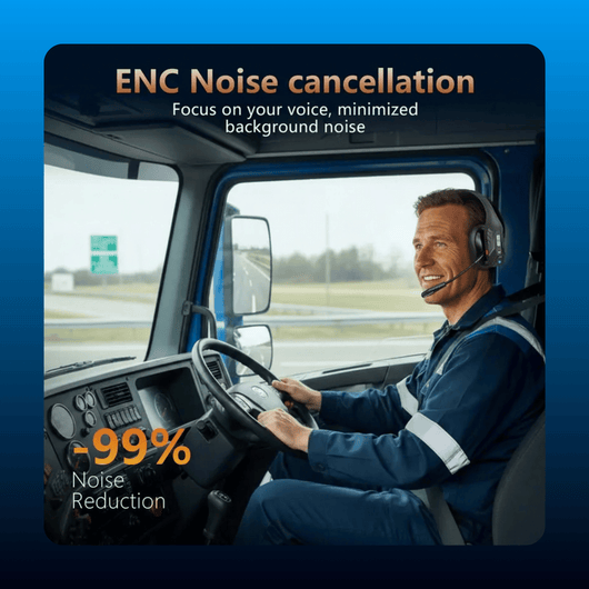 Wireless Trucker Noise Cancelling Headset