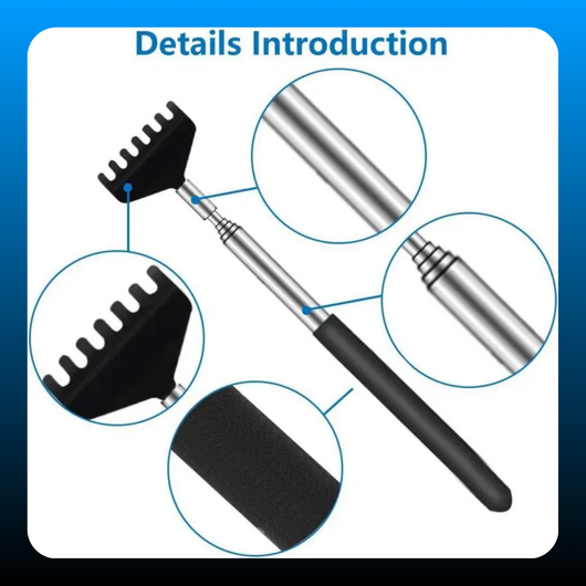 3 Pack Extendable Adjustable Back Scratcher