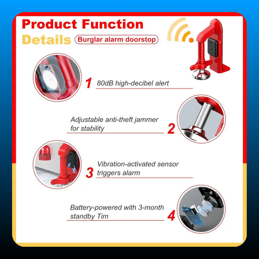 Anti-Theft Door Alarm Jammer