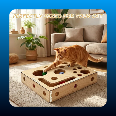 Cat Nail File Scratch Box Toy