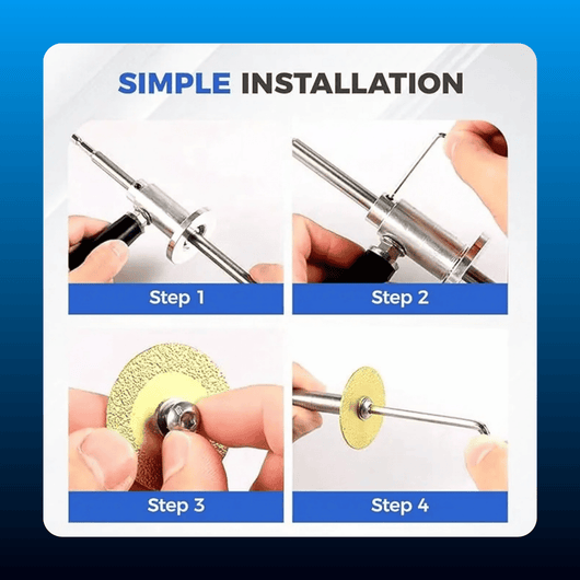 Drill-Powered Metal Pipe Cutter
