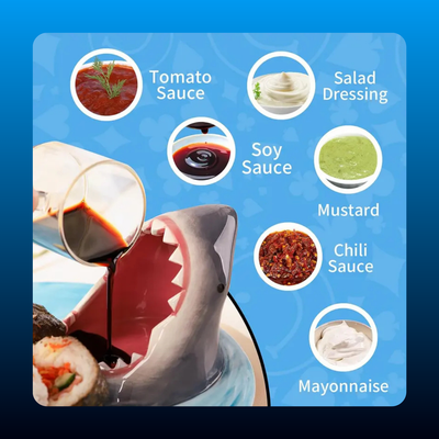 Shark Taco Holder Serving Plate
