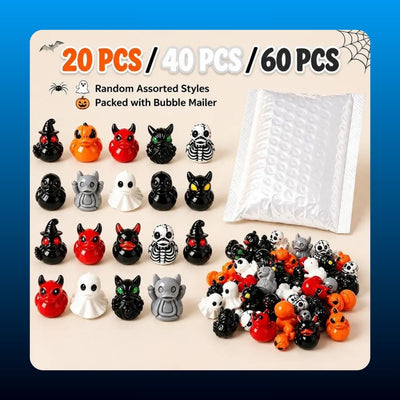 Mini Halloween Resin Ducks (40 Pack)