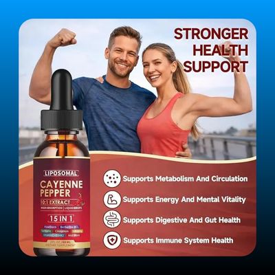 Liposomal Cayenne Pepper Drops