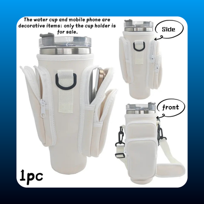 Adjustable Crossbody Strap Portable Water Bottle