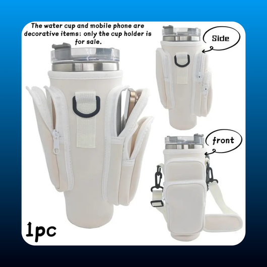 Adjustable Crossbody Strap Portable Water Bottle