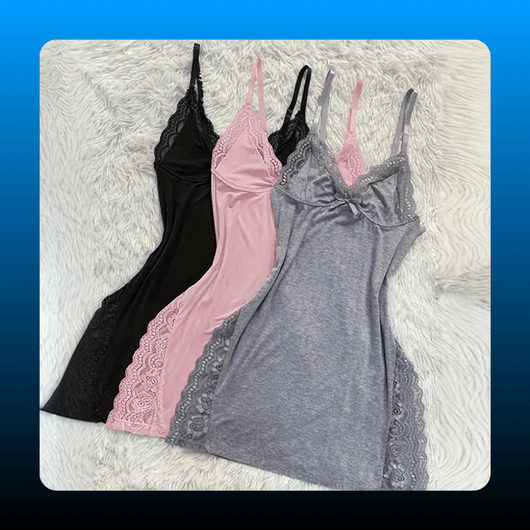 Lace Trim Modal Cami Nightdress