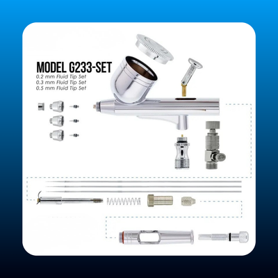 G233 Pro Set with 3 Nozzle Sets