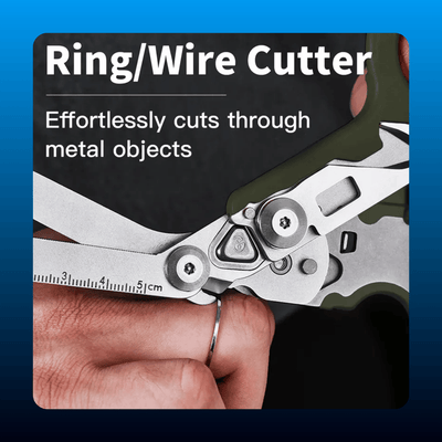 8-in-1 Tactical Folding Scissors