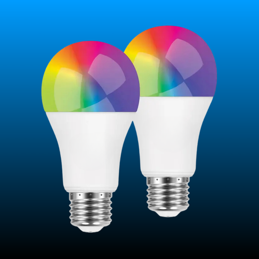 Colored Energy Efficient Smart Bulb (2 Pack)
