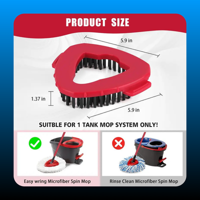 Scrub Head Spin Mop