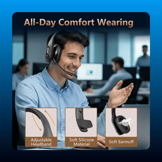Wireless Trucker Noise Cancelling Headset