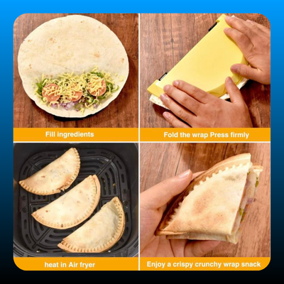 3-in-1 Tortilla Sealer and Quesadilla Maker