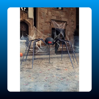 Giant Hairy Yard Spider Decoration