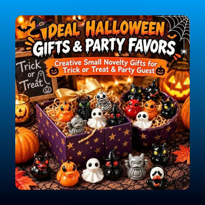 Mini Halloween Resin Ducks (40 Pack)
