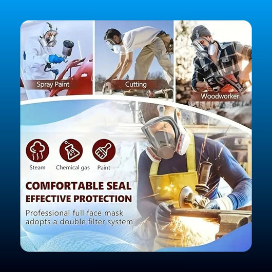 Full Face Respirator Mask Kit