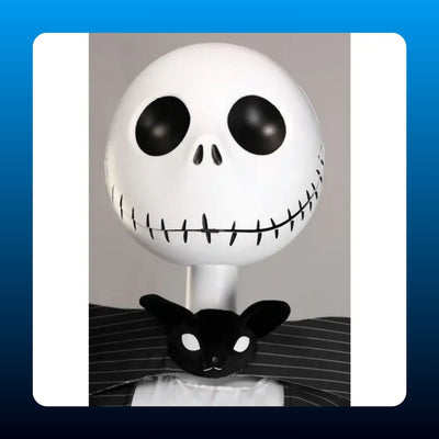 Animatronic Skeleton Figure in Suit Prop