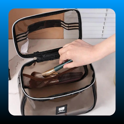Portable Luxury Vintage Makeup Bag