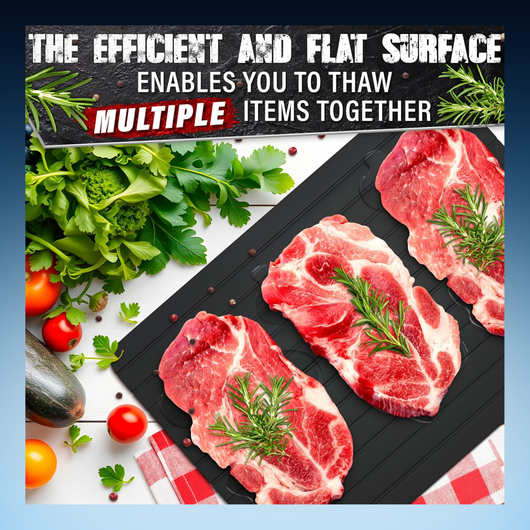 Fast Thaw Aluminum Defrost Tray