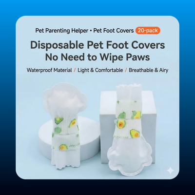 20 Counts Waterproof Disposable Dog Booties