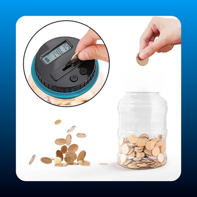 Digital Coin Counting Bank with LCD Counter